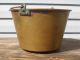 Antique H.  W.  Haydens Brass Bucket Mde By C.  G.  Hussey, Metalware photo 1