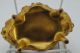 Antique Art Nouveau Gilt Metal Footed Jewelery Box Cask Pat.  1904 Metalware photo 10