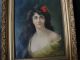 Antique French Oil Painting 19 Th Early 20 Th Canvas Other photo 11