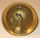 Ornate Brass Bell With Napoleon Handle Metalware photo 2