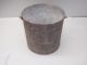 Antique Fall City Grand Mino 310 Bucket Old Metal Fishing Pail Metalware Nr Metalware photo 2