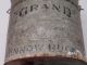 Antique Fall City Grand Mino 310 Bucket Old Metal Fishing Pail Metalware Nr Metalware photo 7