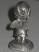 Dated 1975 Little Gallery Hallmark Pewter Figurine Winged Angel Prays Miniature Metalware photo 7