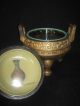 Vintage Large Chinese Footed Centerpiece Metal Made Metalware photo 1