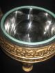Vintage Large Chinese Footed Centerpiece Metal Made Metalware photo 5