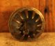 Antique Ornate Engraved Brass Cage Bell Metalware photo 3