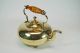 Antique Brass Toddy Kettle,  By James Clews,  Birmingham,  English. Metalware photo 2