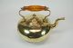 Antique Brass Toddy Kettle,  By James Clews,  Birmingham,  English. Metalware photo 4