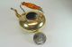 Antique Brass Toddy Kettle,  By James Clews,  Birmingham,  English. Metalware photo 5