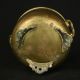 Vintage Brass Pot With Ornate Feet Metalware photo 1