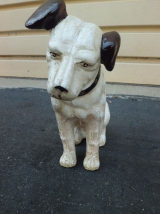 Ys: Cast Iron Nipper Dog Bank photo