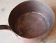 Antique Large French Copper Pot With Handle Metalware photo 2