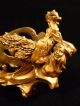 Turn - Of - The - Century Gilt Bronze Or Cast Iron Fish Bowl Holder Metalware photo 1