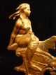 Turn - Of - The - Century Gilt Bronze Or Cast Iron Fish Bowl Holder Metalware photo 2