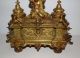 Antique French Bronze Gilt Inkstand/inkwell/desk Stand By Alphonse Giroux Paris Metalware photo 2