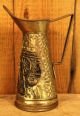 Antique Welsh Ornate Metal Jug Metalware photo 2