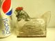 Antique Rooster Chicken Hen Clear Glass Candy Jar Contents 2 Oz Paint Jars photo 2