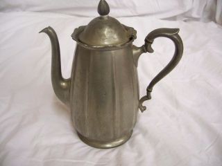 Vintage Flagg And Homan Pewter Coffee Server - Number 133 photo