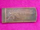 Art Nouveau Plaquette / Rare Medal By Lucien Jean Henri Cariat Metalware photo 2