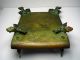 A British Brass Bronze Pen Rest Tray Desktop Cabinet England 19th Century Metalware photo 10