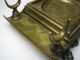 A British Brass Bronze Pen Rest Tray Desktop Cabinet England 19th Century Metalware photo 5