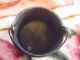 Small Wrought Iron Black Pot/decor/dutch Oven Metalware photo 1