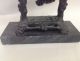 Antique August Moreau (1837 - 1917) Lady In A Swing Bronze Metalware photo 5