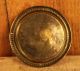 1800 ' S Brass Ornate Pin Tray Dish With Makers Mark Metalware photo 1