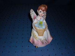 Vintage Porcelain Month Of May Angel Figurine C 1950 ' S photo