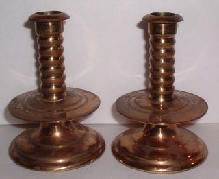 Antique Unusual Susquehanna Casting Co Brass Candlesticks Wilton Armetale Relate photo