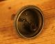 Antique Beehive Brass Hand Bell With Great Patina Metalware photo 1