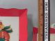 Cutie Vtg 1940s Metal Kitchen Wall Hangings - Red - Lemon Lime Dutch Children Metalware photo 7