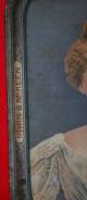 Antique Victorian Tin Sign Serving Tray With Advertisement 3 Digit Phone Number Metalware photo 3