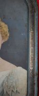 Antique Victorian Tin Sign Serving Tray With Advertisement 3 Digit Phone Number Metalware photo 4