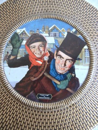 Vintage Douglass Crockwell Biscuit Tin 