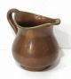 Antique S.  Sternau New York Copper & Brass Miniature Cream Pitcher Creamer Metalware photo 3