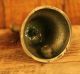 Antique 19th Century Solid Bronze Bell With Turned Bronze Handle,  Circa 1840 ' S Metalware photo 1