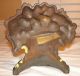 Antique Hubley Cast Iron Fruit In Urn Basket Doorstop Metalware photo 1