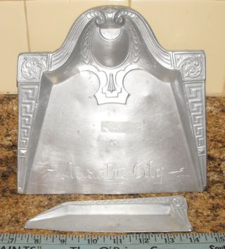 Antique Crumb Catcher Set - Souvenir - Atlantic City photo