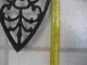 Antique Cast Iron Trivets Trivet Cute Tiny Hotpad Metalware photo 2
