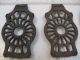Antique Cast Iron Trivets Trivet Cute Tiny Hotpad Metalware photo 3