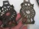 Antique Cast Iron Trivets Trivet Cute Tiny Hotpad Metalware photo 4