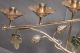 Antique Victorian Gothic Mixed Metal Brass Candelabra Church Candle Holder Jewel Metalware photo 1