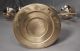 Antique Victorian Gothic Mixed Metal Brass Candelabra Church Candle Holder Jewel Metalware photo 4
