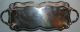 Antique Victorian 1890 Silver Tray M.  S.  C.  Plate Maltby Stevens & Curtiss Metalware photo 4