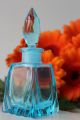 Spring - Fantastic Turquoise Perfume Bottle From Czechoslovakia Perfume Bottles photo 10
