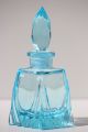 Spring - Fantastic Turquoise Perfume Bottle From Czechoslovakia Perfume Bottles photo 5