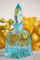 Spring - Fantastic Turquoise Perfume Bottle From Czechoslovakia Perfume Bottles photo 6