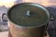 Antique Copper Kettle With Lid Metalware photo 3