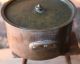 Antique Copper Kettle With Lid Metalware photo 4
